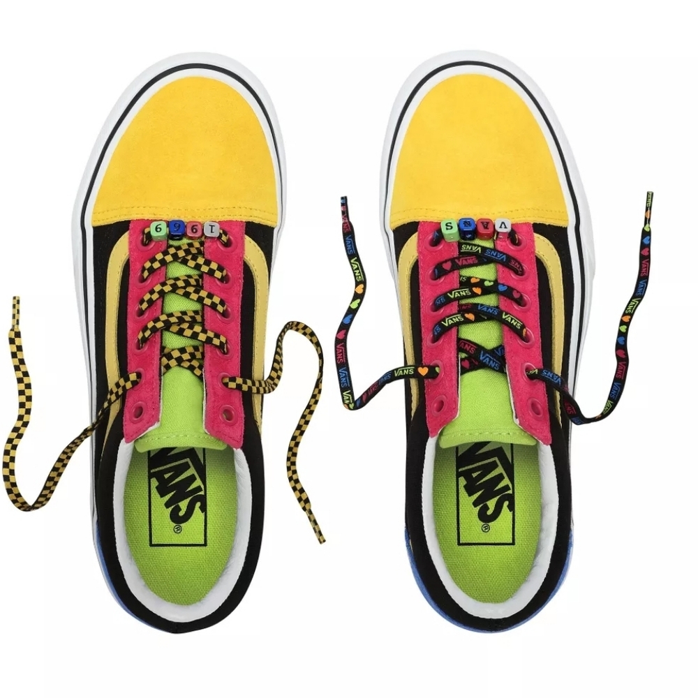 New Vans Old Skool Beads Platform Sneaker.